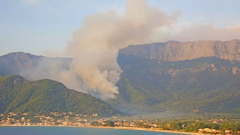 Θάσος: Αναζωπυρώθηκε η πυρκαγιά στη Σκάλα – Ενισχύθηκαν τα εναέρια μέσα Θάσος: Αναζωπυρώθηκε η πυρκαγιά στη Σκάλα – Ενισχύθηκαν τα εναέρια μέσα