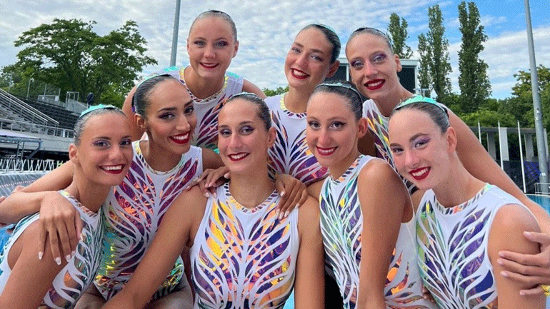 Καλλιτεχνική Κολύμβηση: Τέταρτη η εθνική στον προκριματικό του ελεύθερου ομαδικού