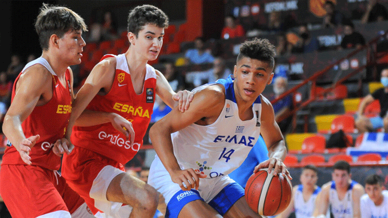 Μπάσκετ: Εντυπωσιακή η Εθνική Παίδων, 75-47 την Ισπανία