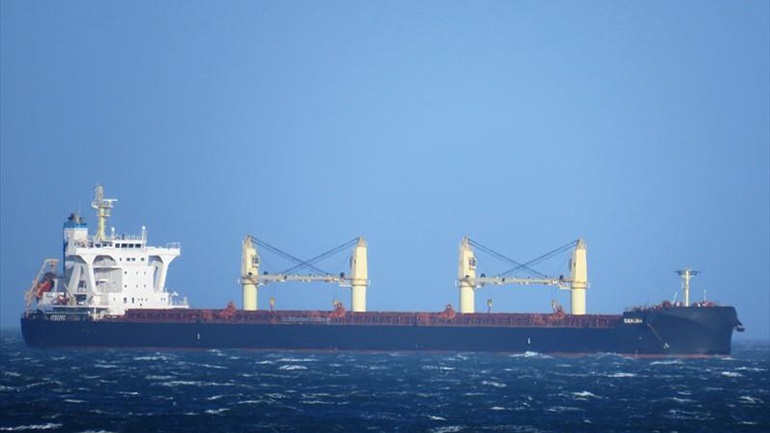 Ουκρανία: Το πρώτο πλοίο με φορτίο σιτηρών που απέπλευσε μετά τη ρωσική εισβολή βρίσκεται κοντά στη Συρία