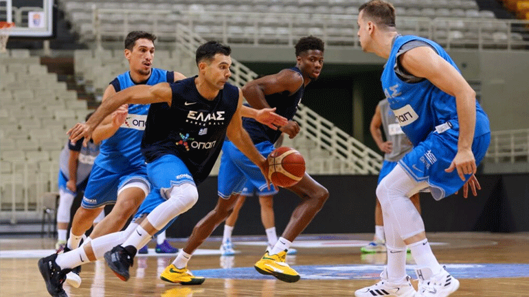 Επιστροφή στο ΟΑΚΑ για την εθνική, ενσωματώθηκε ο Σλούκας