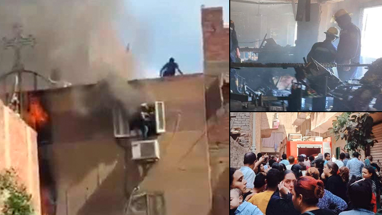 Πολύνεκρη τραγωδία από πυρκαγιά σε εκκλησία στην Αίγυπτο