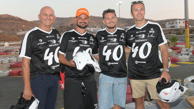 Τρία αστέρια της Formula ανάψαν στη Μύκονο τη «σπίθα» της οδικής ασφάλειας