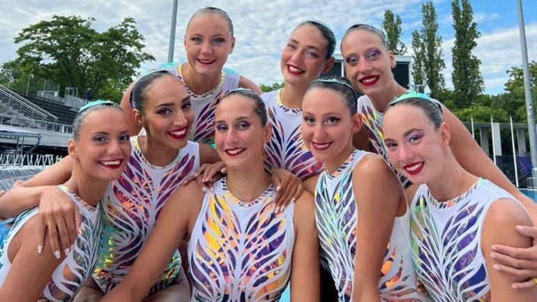 Καλλιτεχνική κολύμβηση: «Αυλαία» με τέταρτη θέση για την Ελλάδα στο ελεύθερο ομαδικό