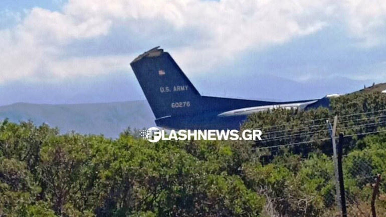 Συναγερμός λόγω βλάβης στρατιωτικού αεροσκάφους των ΗΠΑ στο αεροδρόμιο Χανίων