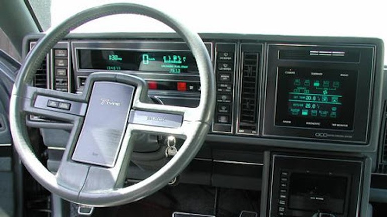 Πώς ήταν η πρώτη οθόνη αφής σε αυτοκίνητο το μακρινό 1987