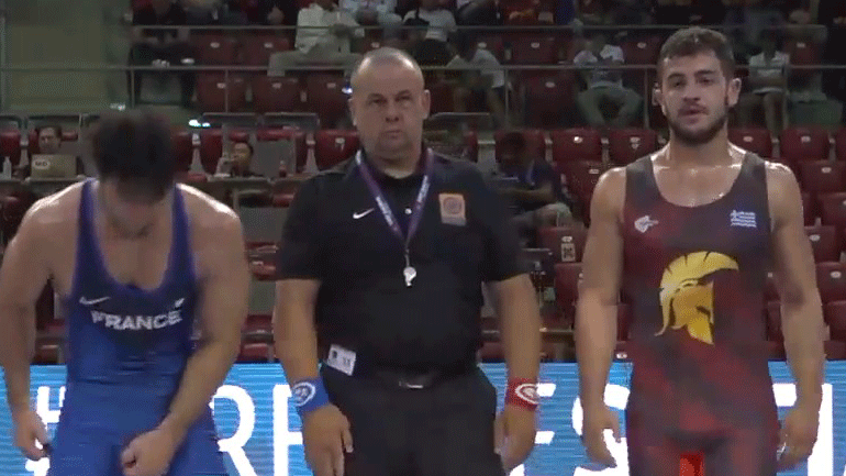 Παγκόσμιο Πρωτάθλημα Εφήβων-Νεανίδων Πάλης: Στα ρεπεσάζ ο Κούκλαρης