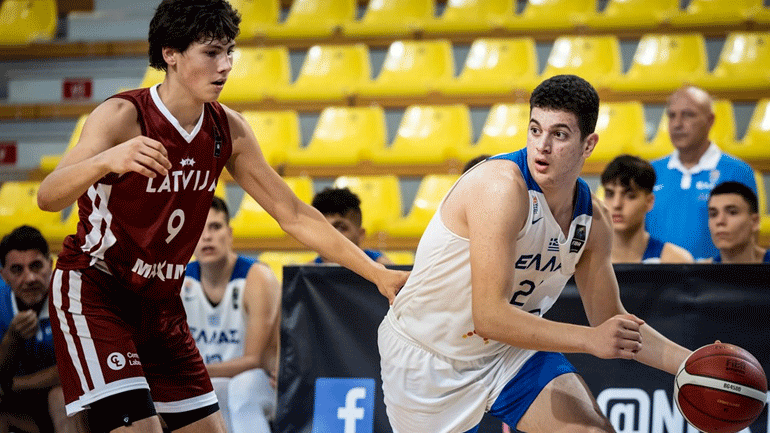 Μπάσκετ: Αήττητη στους «8» η εθνική παίδων, 84-62 τη Λετονία