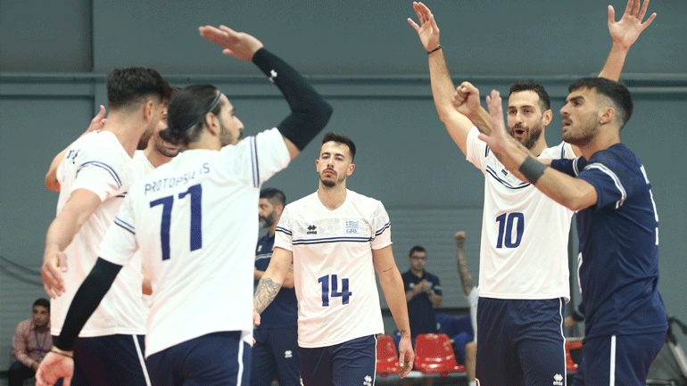 Βόλεϊ: «Σφράγισε» την πρόκριση στα τελικά του Ευρωπαϊκού η εθνική