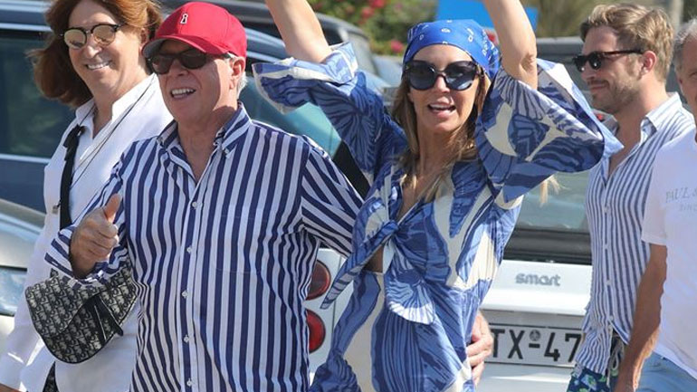 Tommy Hilfiger : Διακοπές στη Μύκονο με τη σύζυγό του, Dee Ocleppo Hilfiger