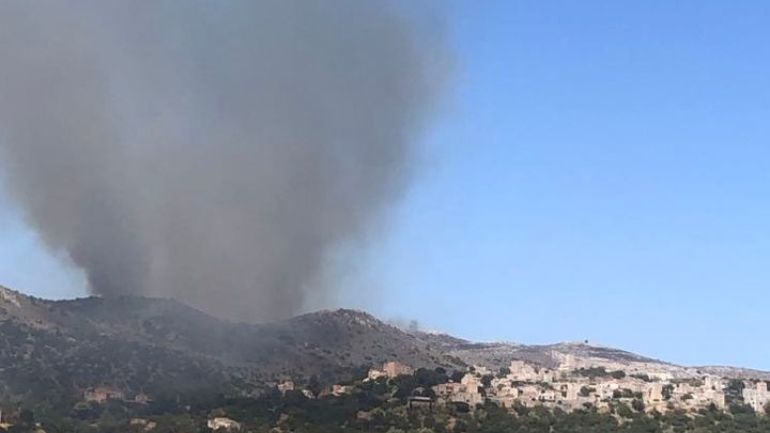 Πυρκαγιά σε χαμηλή βλάστηση στη Λάγια Ανατολικής Μάνης