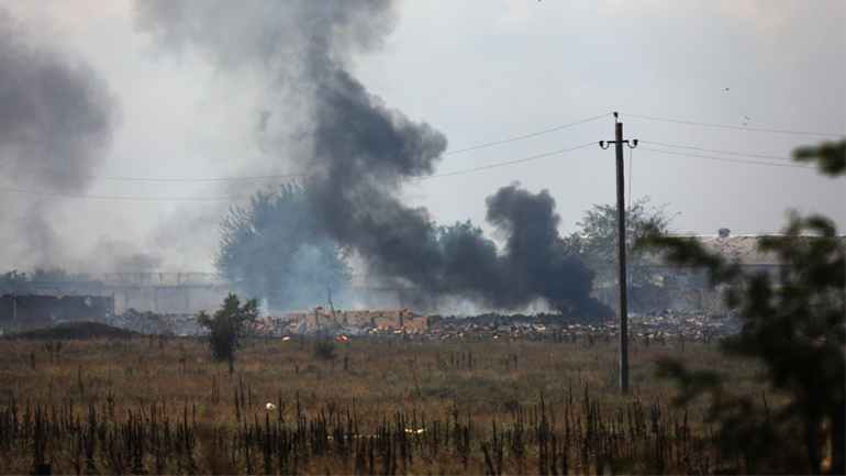 Ουκρανία: Εκρήξεις κοντά σε στρατιωτικό αεροδρόμιο στην Κριμαία