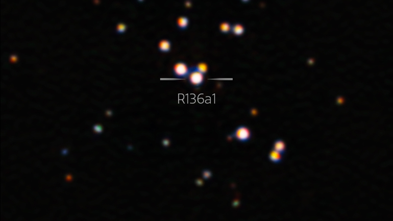 Η καλύτερη μέχρι σήμερα φωτογραφία του μεγαλύτερου άστρου στο σύμπαν