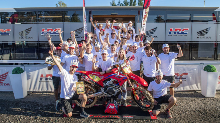 Ξανά στην κορυφή Gajser και Honda