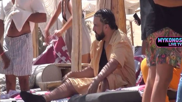 French Montana: Ο διάσημος ράπερ σε απόλυτες στιγμές χαλάρωσης στη Μύκονο