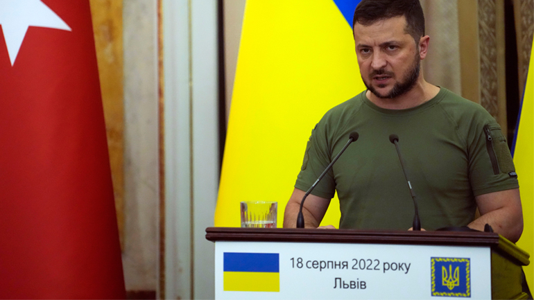 Ζελένσκι: Καμία διαπραγμάτευση με το Κρεμλίνο πριν την αποχώρηση των ρωσικών στρατευμάτων από την Ουκρανία