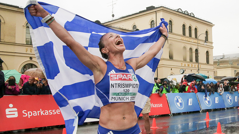 Δεύτερος «χρυσός» θρίαμβος για την Αντιγόνη Ντρισμπιώτη