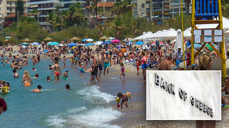 Ρεκόρ εσόδων από τον τουρισμό τον Ιούνιο Ρεκόρ εσόδων από τον τουρισμό τον Ιούνιο