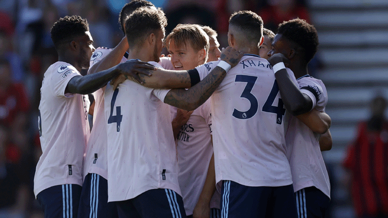 Αγγλία: Μόνη στην κορυφή η Άρσεναλ, 3-0 την Μπόρνμουθ