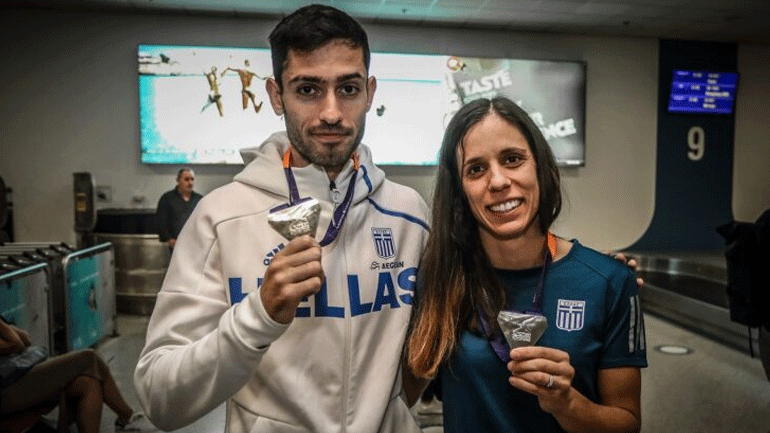 Στίβος: Επέστρεψαν στην Αθήνα από το Μόναχο ο Τεντόγλου και η Στεφανίδη