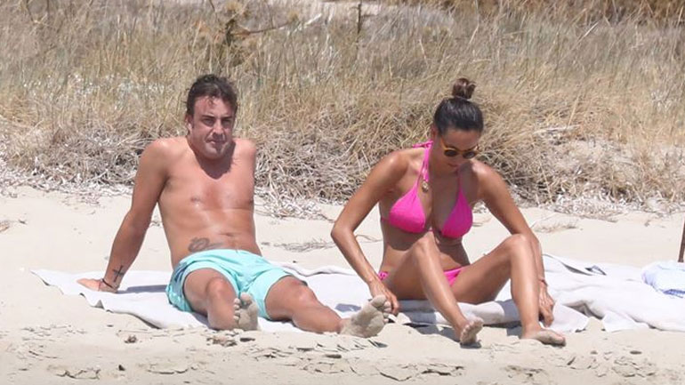 Fernando Alonso: Διακοπές στη Μύκονο για τον οδηγό της Formula 1