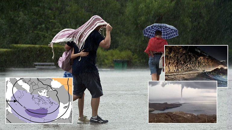 «Ψυχρή λίμνη» πάνω από την Ελλάδα για τρεις ημέρες