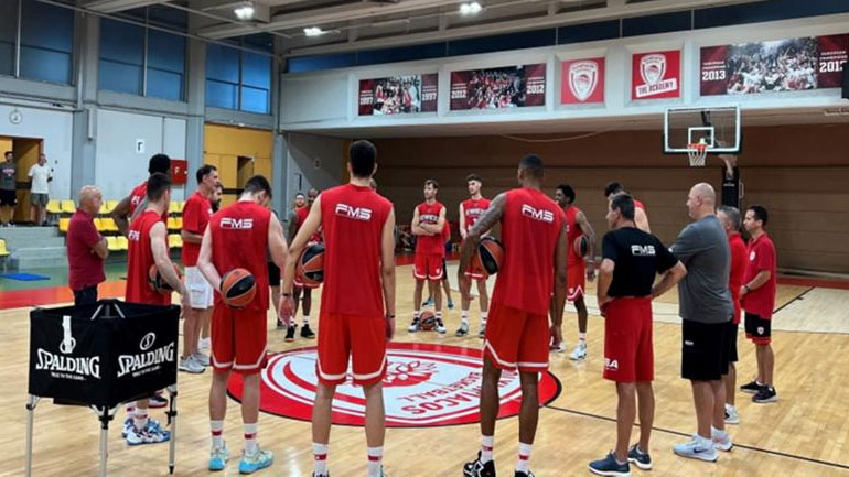 Μπάσκετ: Ξεκίνησε η προετοιμασία του Ολυμπιακού χωρίς τους διεθνείς