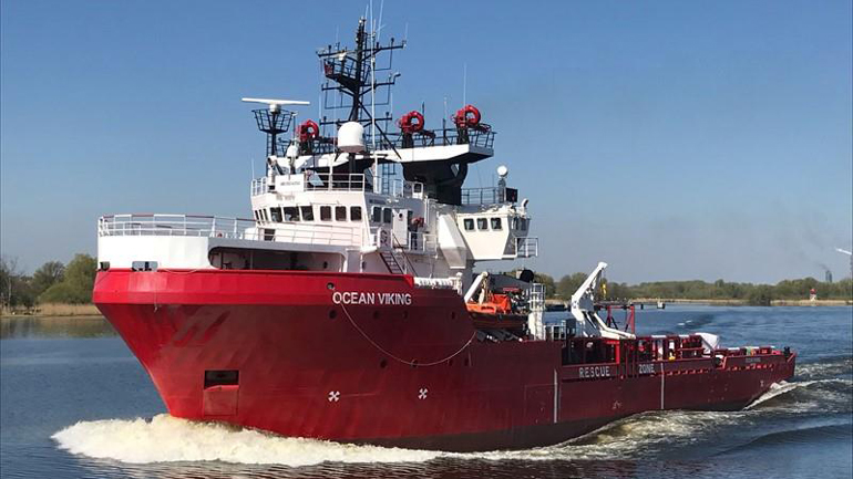 Γαλλία: Το Ocean Viking διέσωσε 41 μετανάστες στη Μεσόγειο