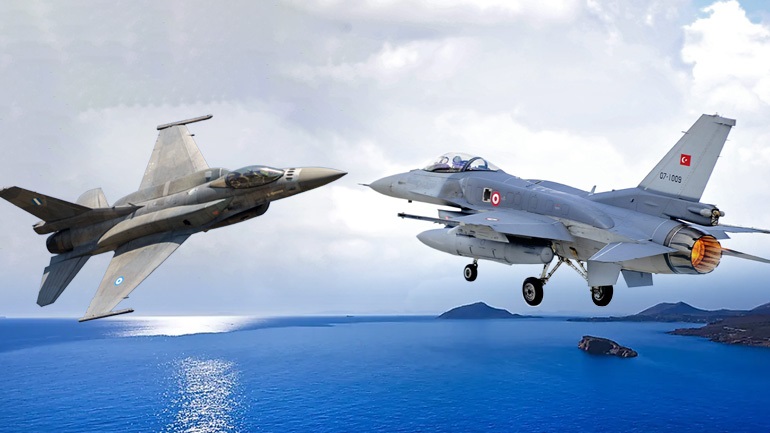 Νέοι ισχυρισμοί της Άγκυρας για δήθεν παρενόχληση τουρκικών αεροσκαφών από ελληνικά μαχητικά