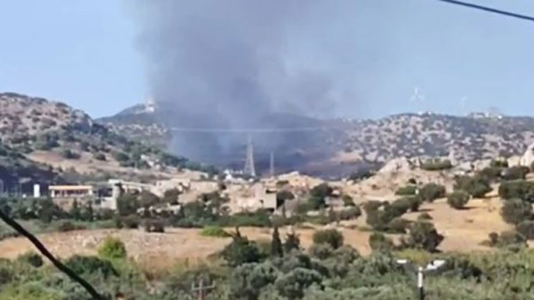 Πυρκαγιά στην Κερατέα