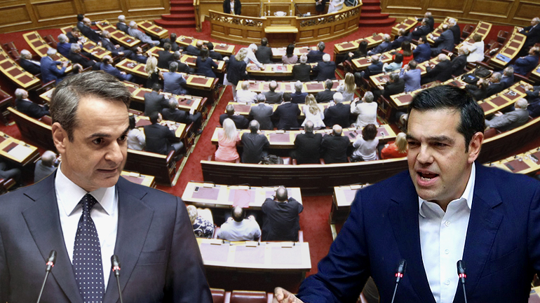 Χωρίς επιχειρήματα ο Μητσοτάκης στη Βουλή