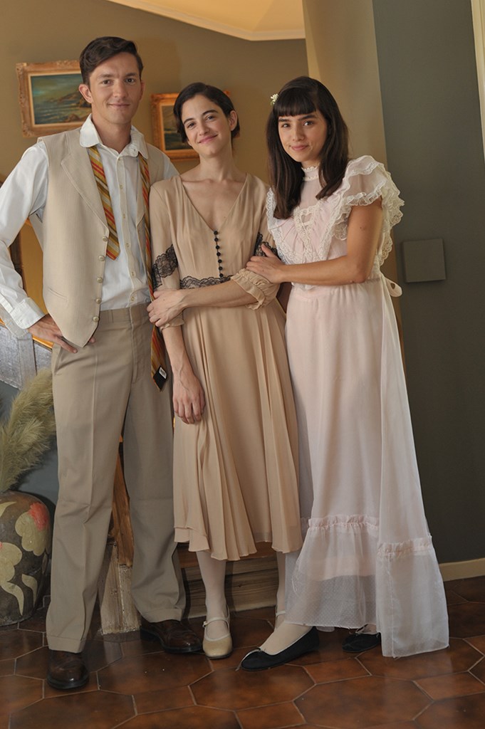 Μιχάλης Ταμπακάκης, Νεφέλη Κουρή (Ζακλίν), Χριστίνα Μαθιουλάκη (Ραχήλ)