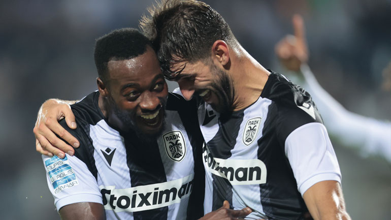 Νίκη-θρίλερ για τον ΠΑΟΚ, 2-1 τον Ατρόμητο με γκολ στο… 96’