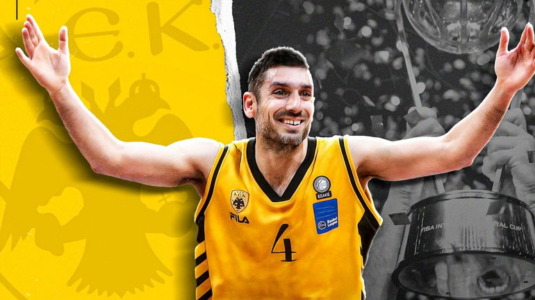 Μπάσκετ: Επέστρεψε στην ΑΕΚ ο Βασίλης Ξανθόπουλος