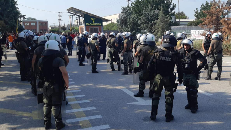 Ένταση στη «Μαλαματίνα» – Επέμβαση της Αστυνομίας έπειτα από εισαγγελική εντολή