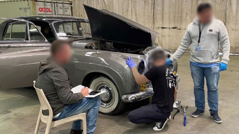 Έκρυψαν ναρκωτικά αξίας 107 εκατ. ευρώ σε κλασική Bentley