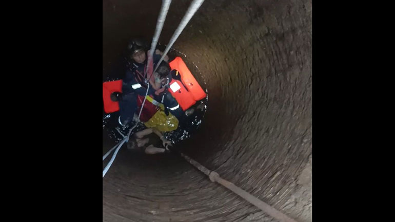 Κέρκυρα: Διάσωση από την Πυροσβεστική εγγονής και γιαγιάς που έπεσαν σε πηγάδι