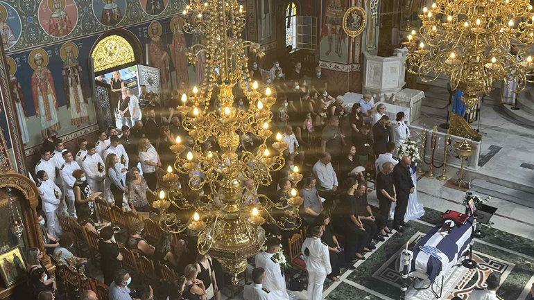 Σε κλίμα οδύνης το τελευταίο «αντίο» στη Θάλεια Κορδαμπάλου