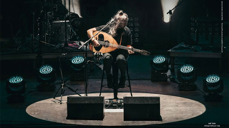 Ο Γιάννης Χαρούλης στην Τεχνόπολη