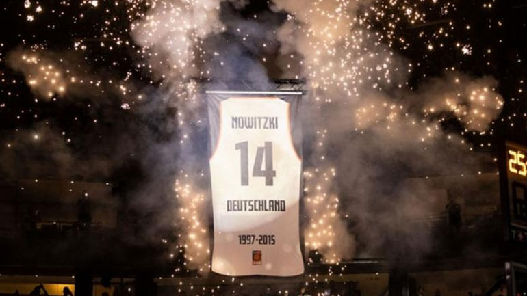 Ευρωμπάσκετ 2022: Τίμησε τον Νοβίτσκι η Εθνική Γερμανίας