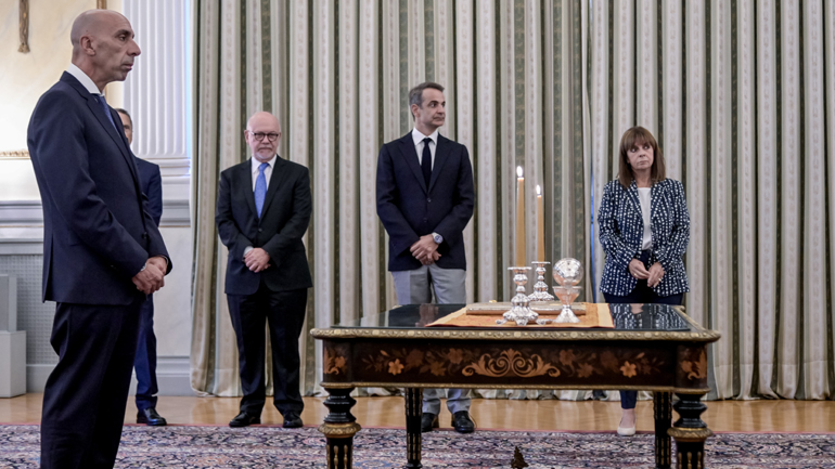 Ορκίστηκε υφυπουργός στον πρωθυπουργό ο Γιάννης Μπρατάκος