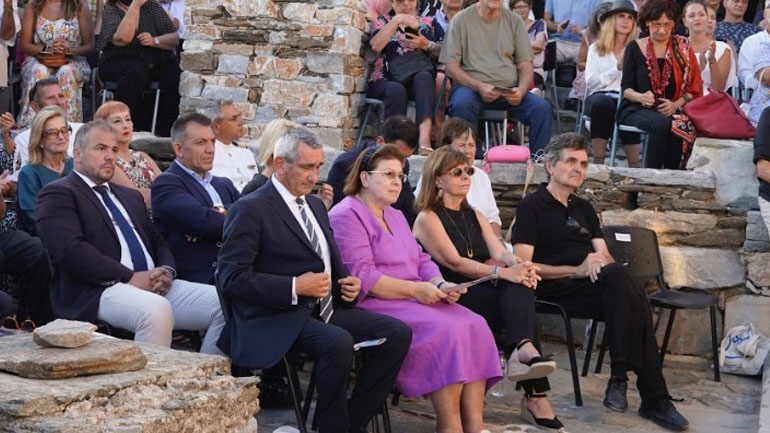 Χαιρετισμός Μενδώνη στην εκδήλωση απόδοσης του μνημείου της Επισκοπής