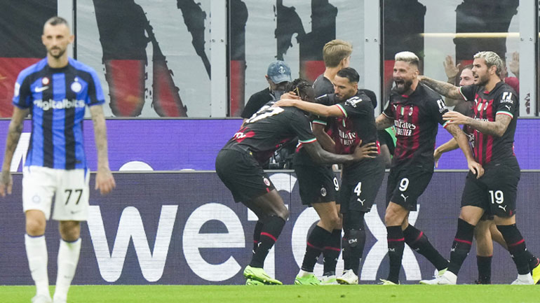 Μίλαν-Ίντερ 3-2: Ο Λεάο υπέγραψε τη μεγάλη νίκη με ανατροπή των «ροσονέρι» στο ντέρμπι του Μιλάνου!