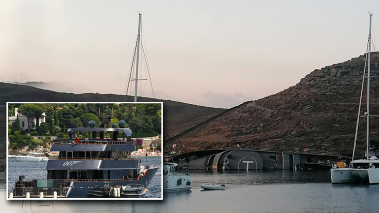 Mυστήριο η βύθιση σούπερ γιοτ στις Κολώνες Κύθνου