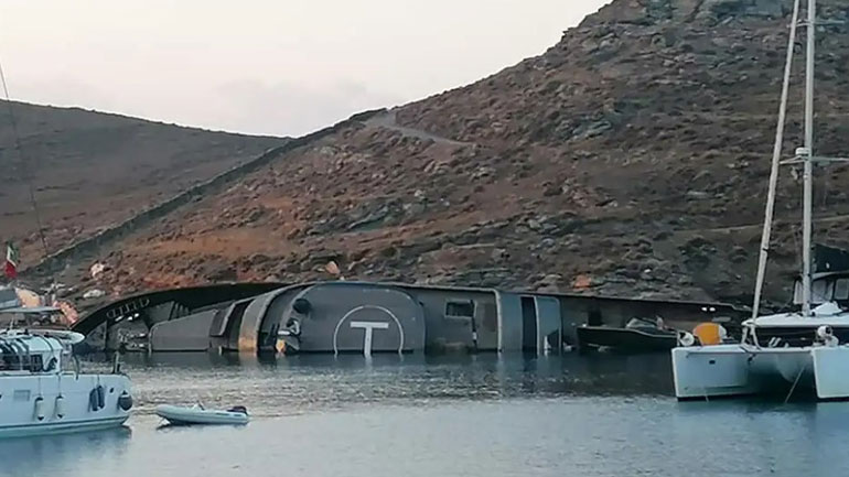 Σε αστοχία του GPS οφείλεται πιθανόν η βύθιση του υπεργιότ «007» στην Κύθνο