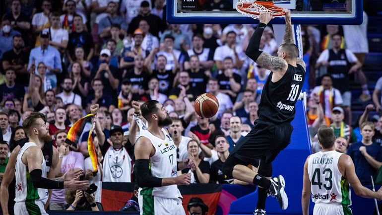 Eurobasket 2022: Ματσάρα στην Κολωνία με νικήτρια τη Γερμανία, 109-107 τη Λιθουανία μετά από δύο παρατάσεις!