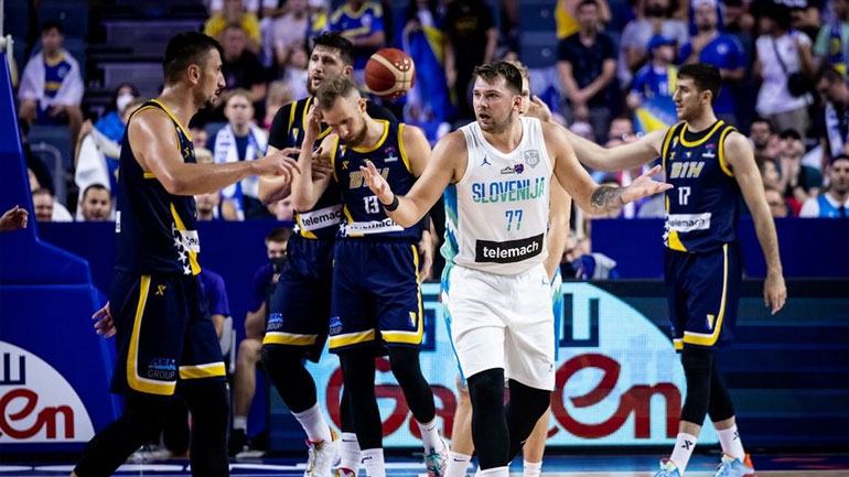 Eurobasket 2022: Θύμα έκπληξης η πρωταθλήτρια Ευρώπης, Σλοβενία, ηττήθηκε 97-93 από τη Βοσνία