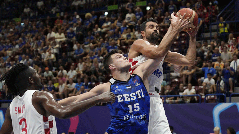 Ευρωμπάσκετ: Δύσκολη νίκη για την Κροατία, 73-70 την Εσθονία