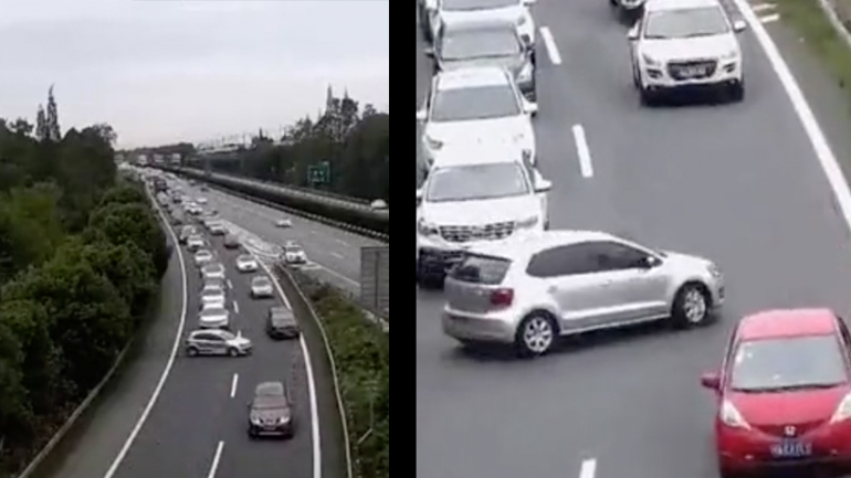 ​​​​​​​Αναστροφή στον αυτοκινητόδρομο