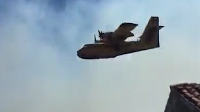 Σε ύφεση η πυρκαγιά στα Κύθηρα